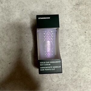 Starbucks Cold Cup Ornament Key Chain